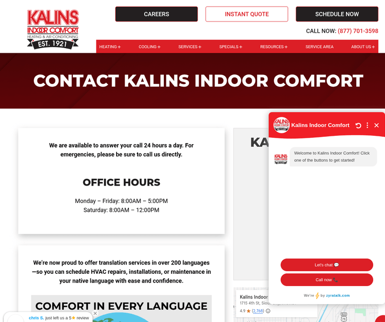 Kalins Indoor Comfort
