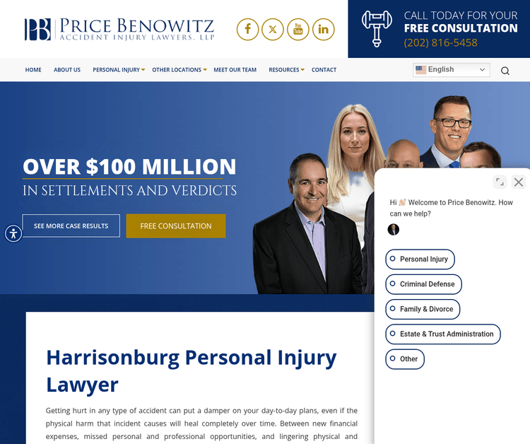 Price Benowitz Accident Injury Lawyers, LLP