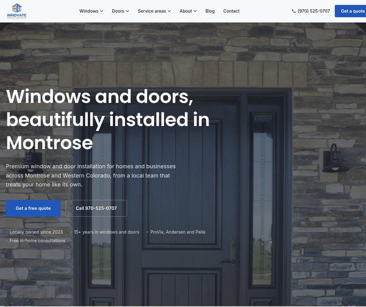 Innovate Window and Door