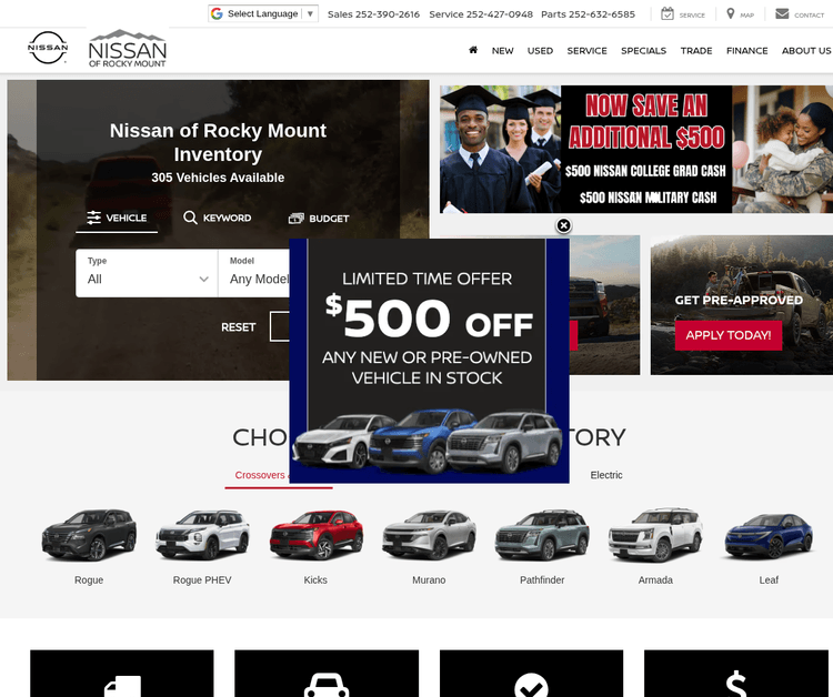Nissan of Rocky Mount