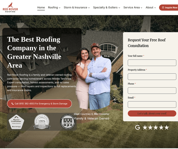 Red Rover Roofing