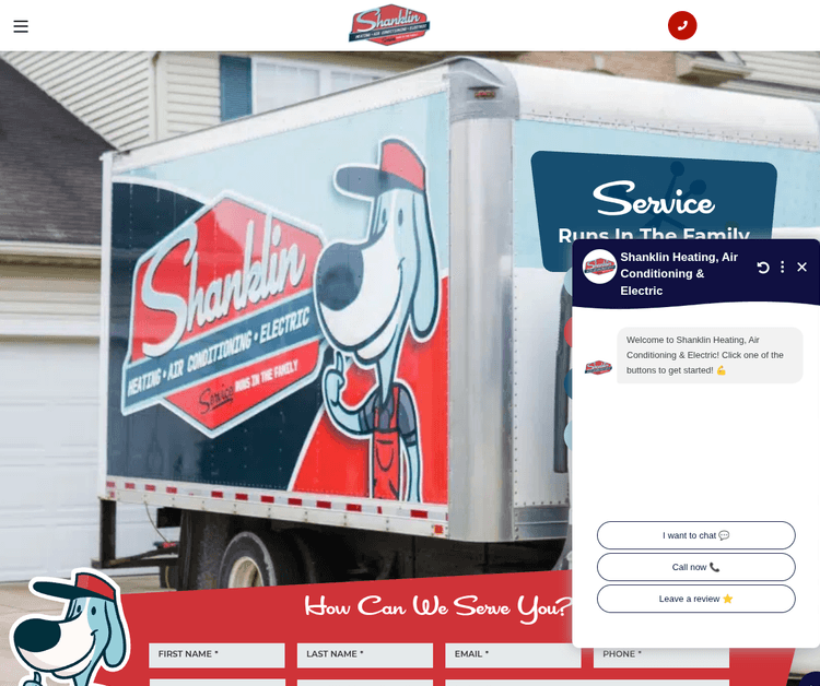 Shanklin Heating, Air Conditioning, & Electric