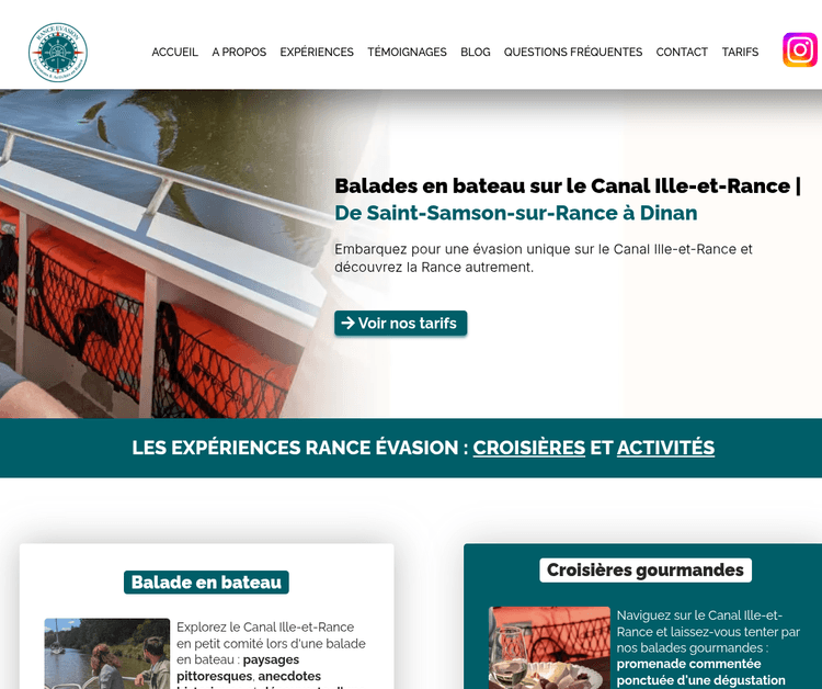Balades en Bateau a Saint-Samson-sur-Rance - Rance Evasion
