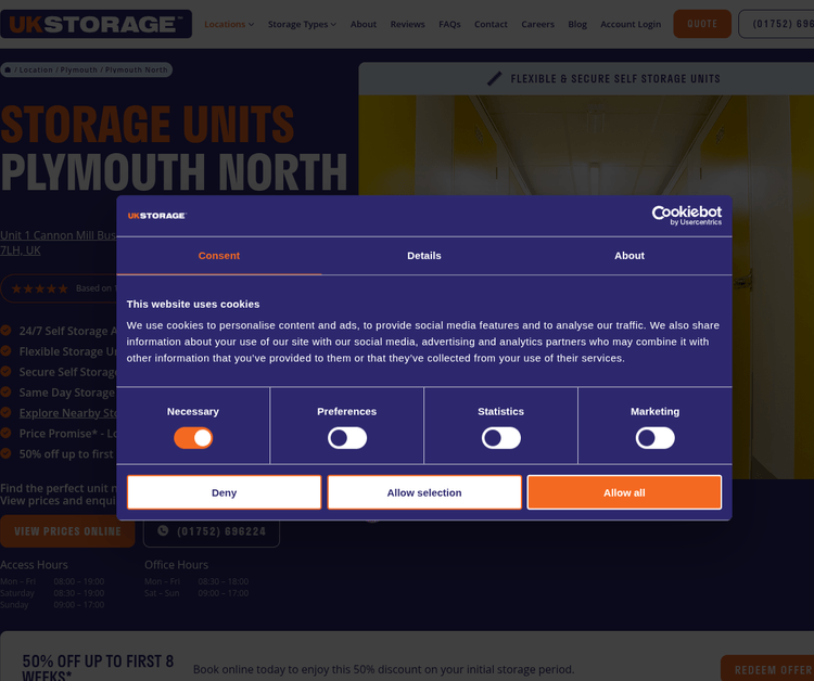 UK Storage - Plymouth North