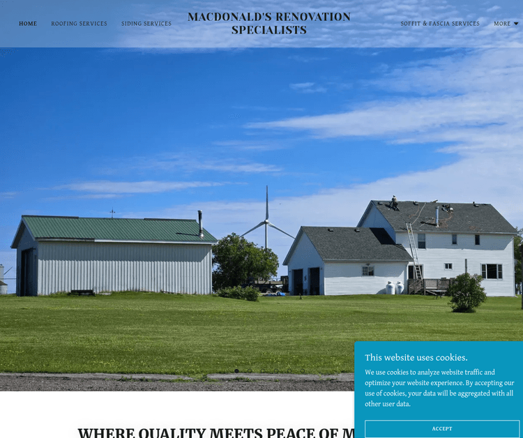 Roofing Company in Kingston-MacDonald’s Renovation Specialists