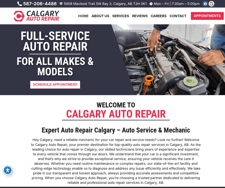 Calgary Auto Repair