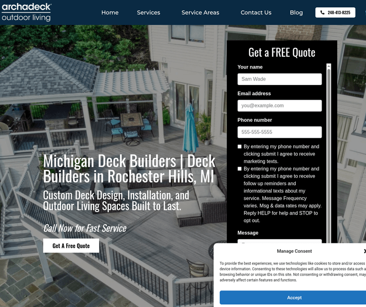Michigan Deck Builders - Rochester Hills