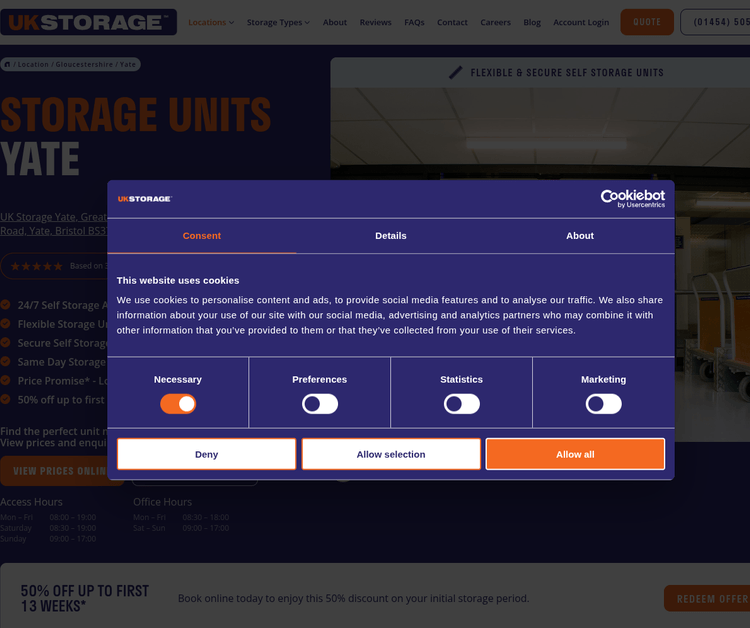 UK Storage - Yate