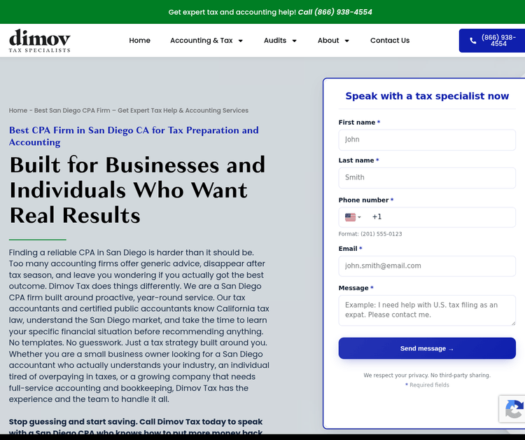 Dimov Tax Specialists