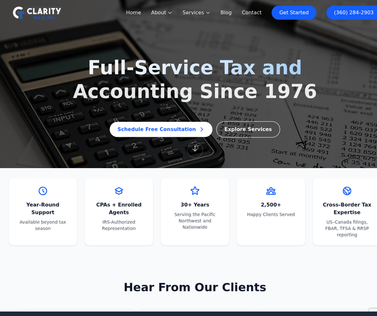 Clarity Tax & CPA's