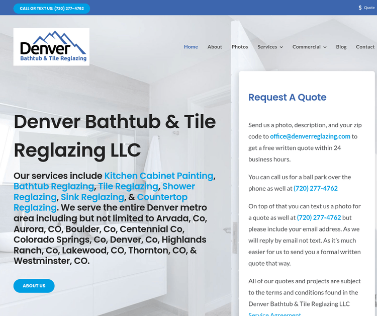 Denver Bathtub & Tile Reglazing