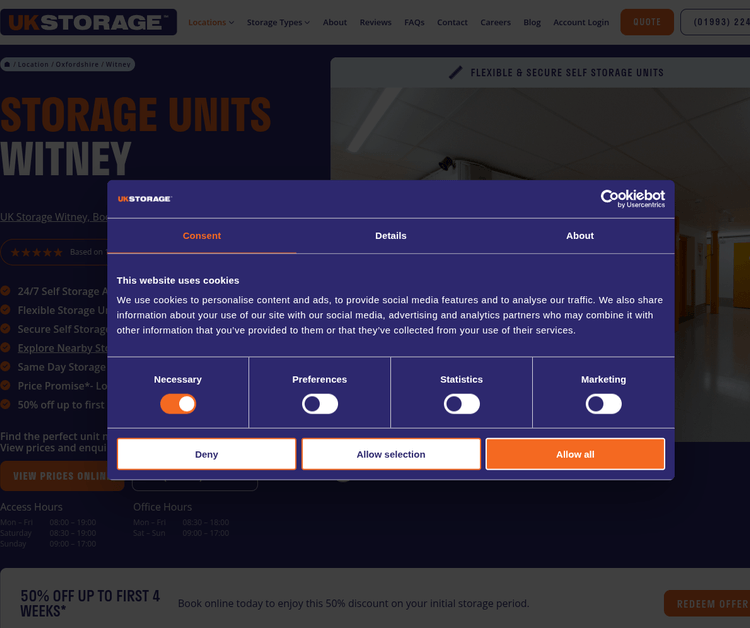 UK Storage - Witney