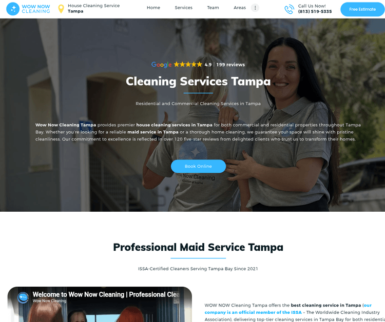 Wow Now Cleaning - Tampa