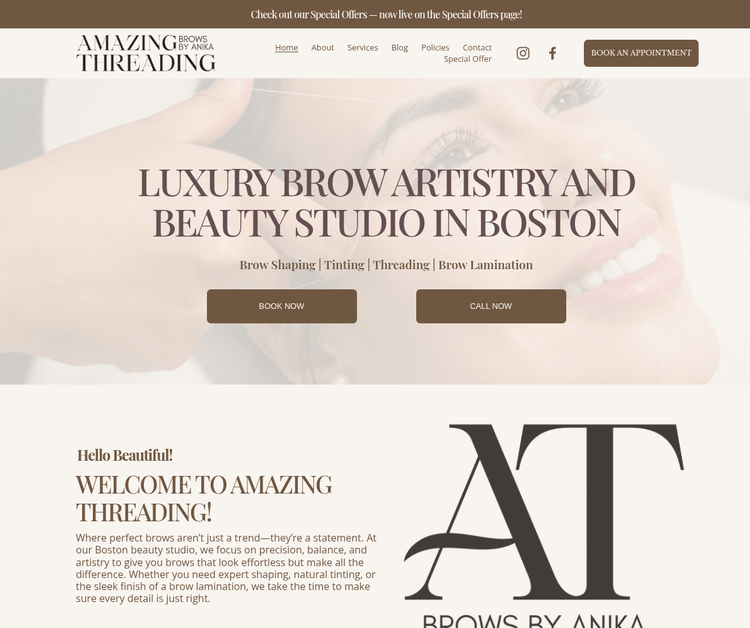 Amazing Threading - @BrowsbyAnika