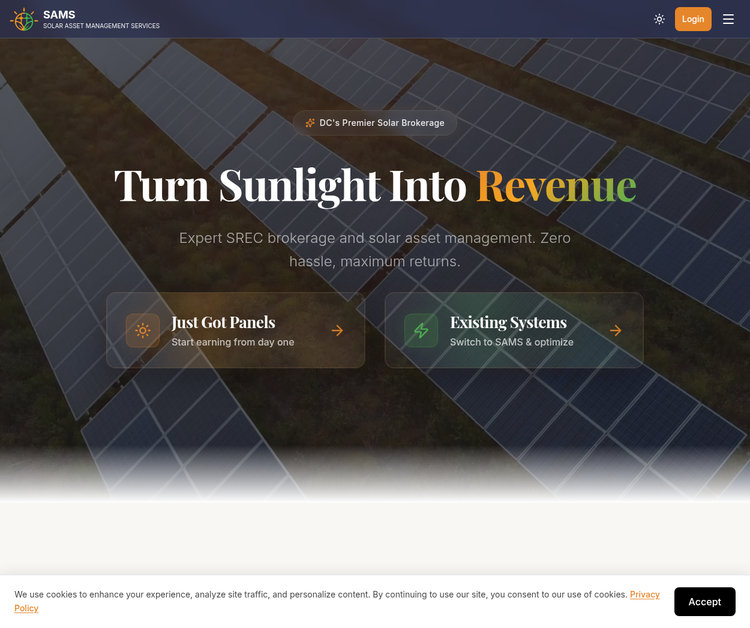 SAMS Solar Asset Management Services