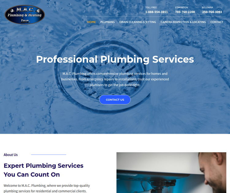 M.A.C. Plumbing & Htg Inc