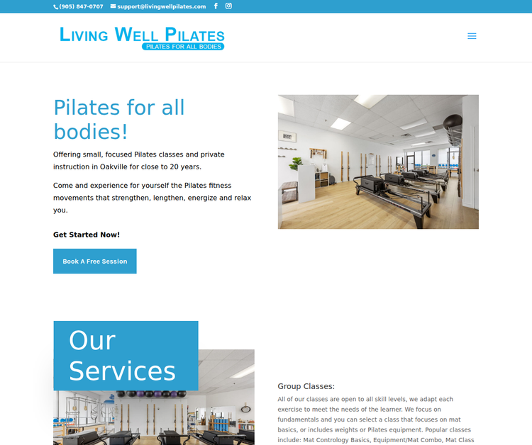 Living Well Pilates, Ltd.