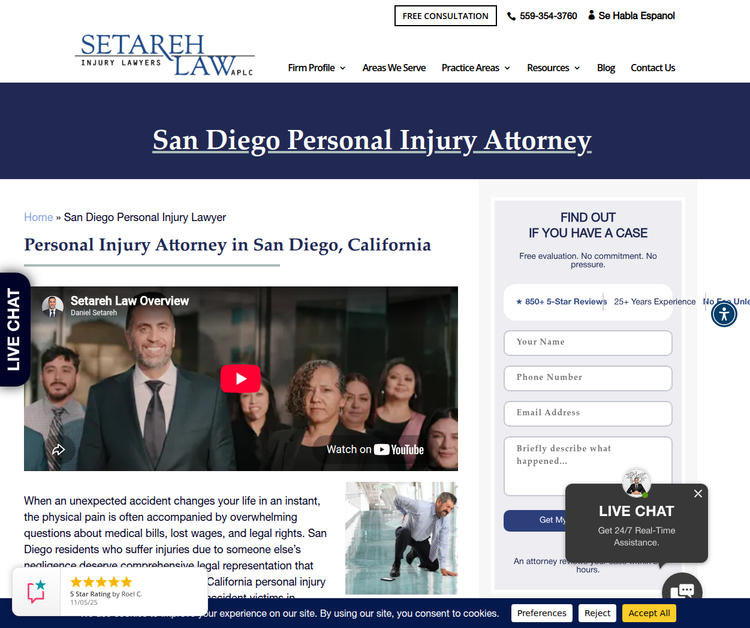 Setareh Law, APLC Personal Injury & Accident Lawyers