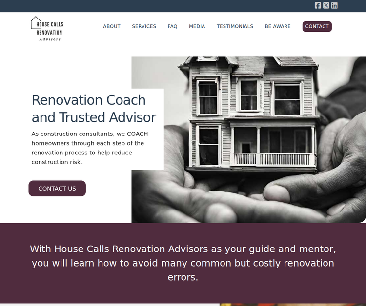 Your Trusted Renovation Coach and Advisor