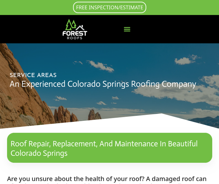 Trusted Colorado Springs Roofing Company