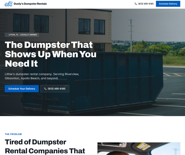 Dusty's Dumpster Rentals