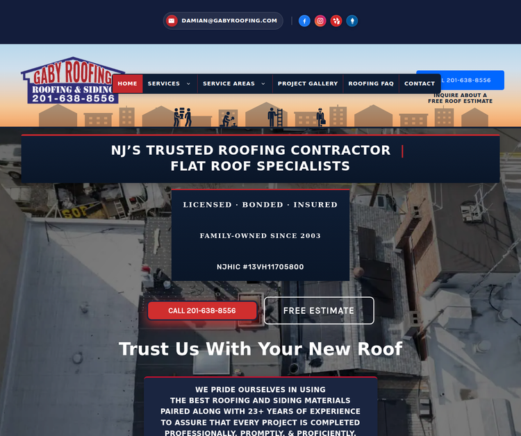 Trusted Roofing Contractor in New Jersey