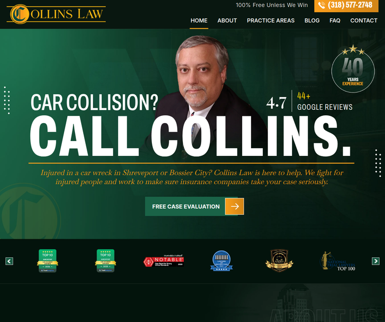 Personal Injury Law Firm in Shreveport & Bossier City