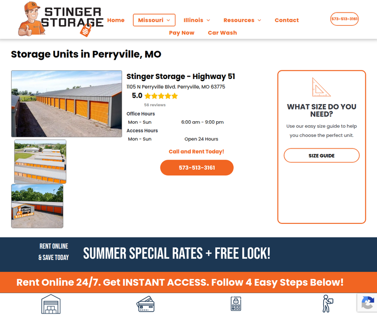 Stinger Storage - Highway 51