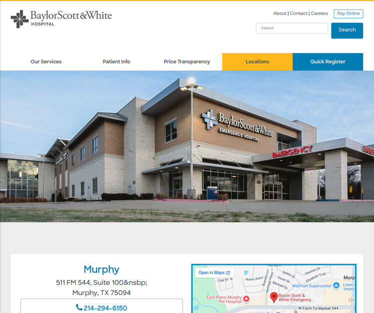 Baylor Scott & White Emergency Hospital – Murphy