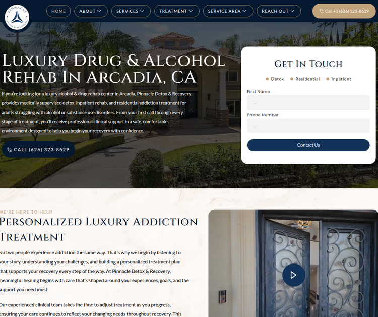 Luxury Drug & Alcohol Rehab in Arcadia, CA