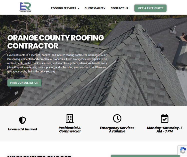 Excellent Roofs