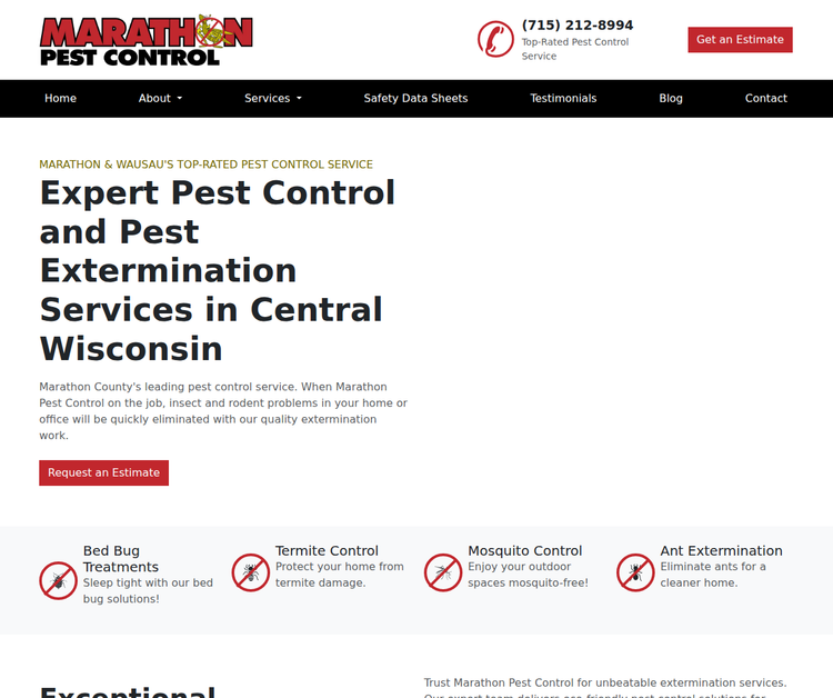 Wausau's Trusted Source for Eco-Friendly Pest Management