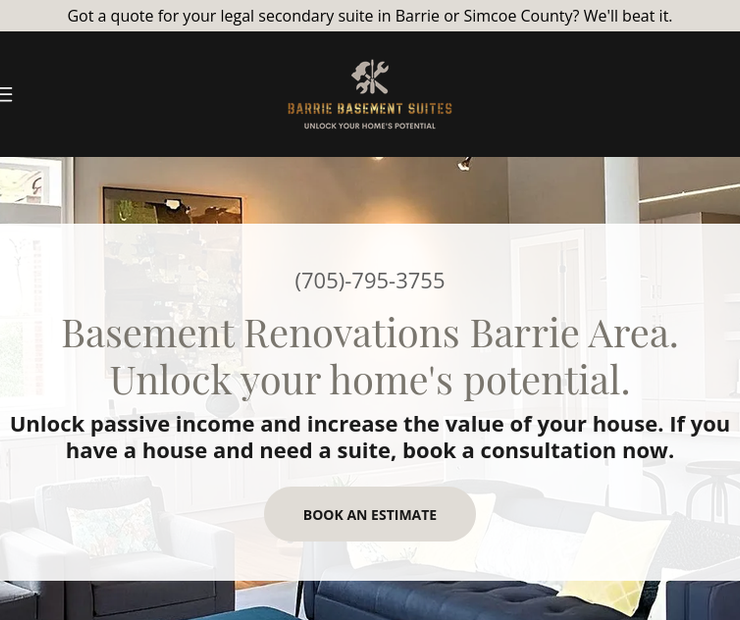 Barrie Basement Suites