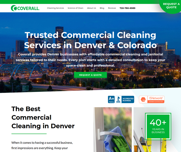 Commercial Cleaning Services in Denver & Colorado