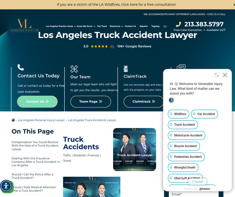 Venerable Injury Law