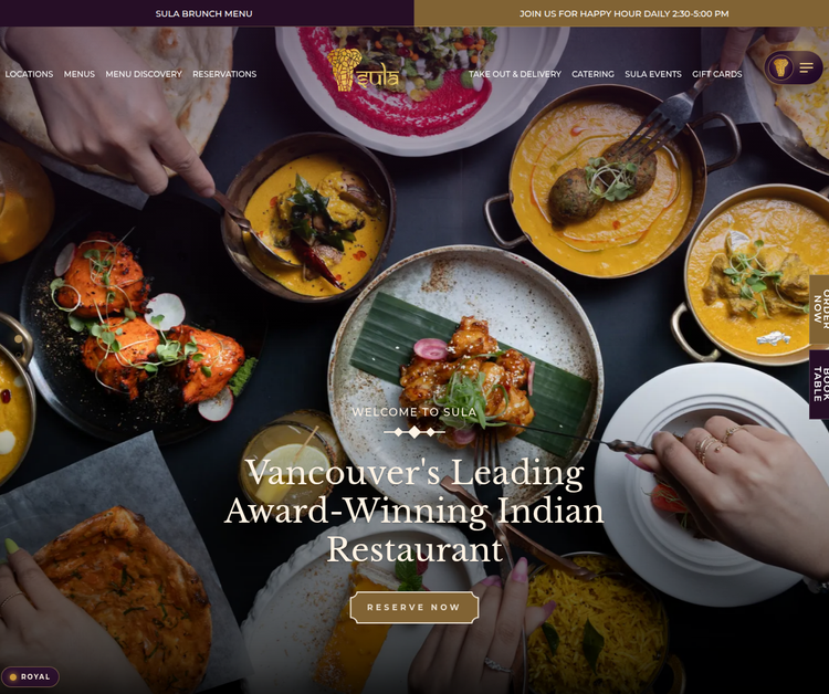 Sula Indian Restaurant, Commercial Drive