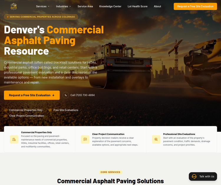 Denver Commercial Paving