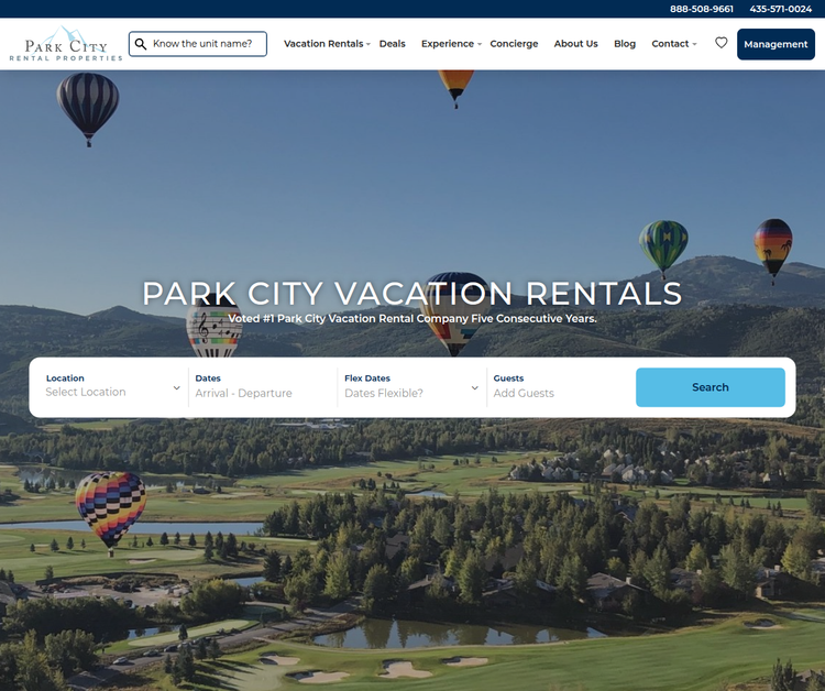 Your Premier Park City Vacation Rental Partner