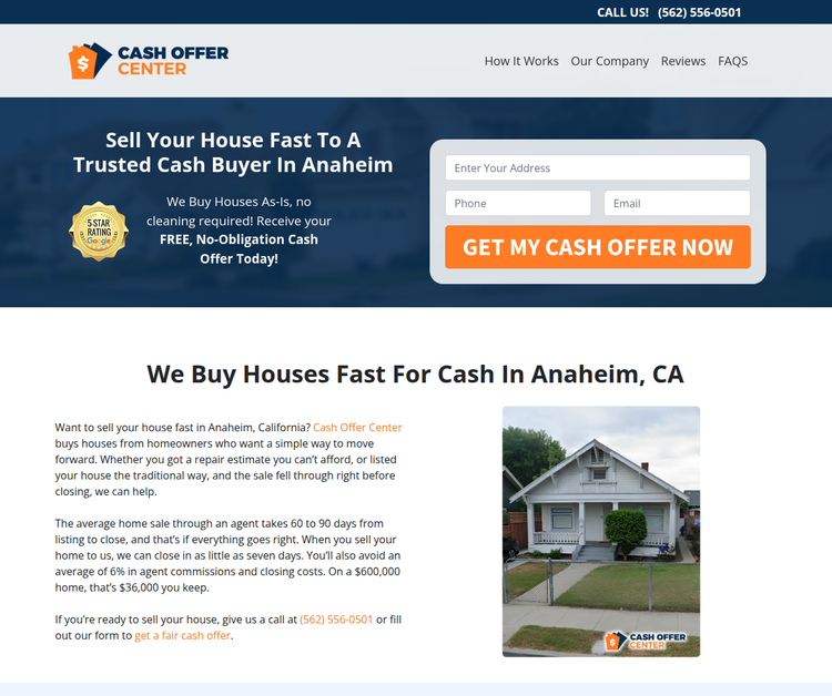 Sell Your House Fast in Anaheim, CA – We Buy Houses As‑Is!