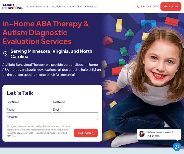 Alight ABA - In-home ABA Therapy & Autism Evaluation
