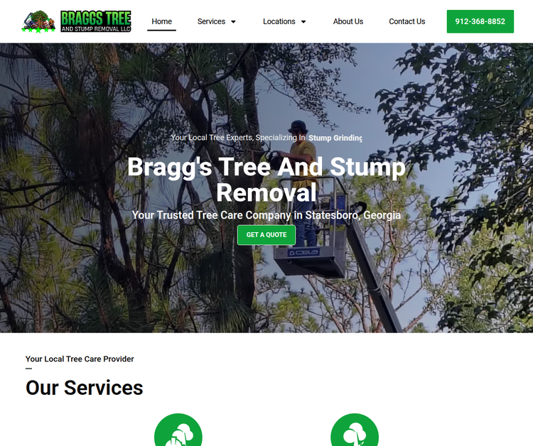 Bragg's Tree & Stump Removal