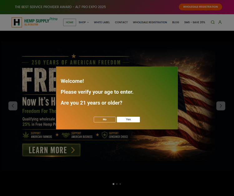 Hemp Supply Prime – Premium Wholesale Hemp Products