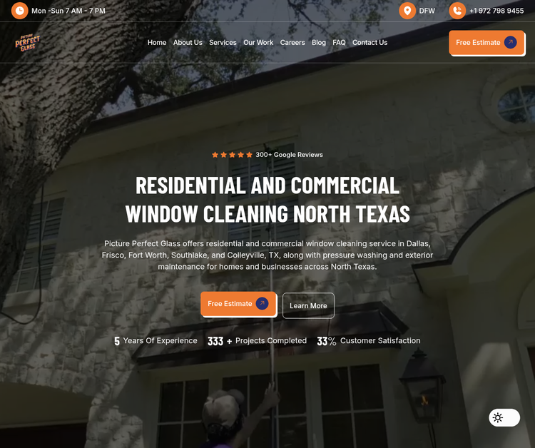 Professional Window Cleaning & Pressure Washing Services