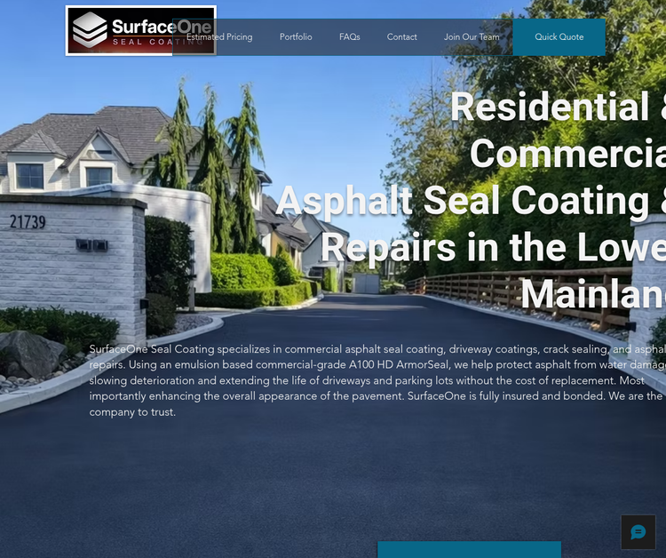 SurfaceOne Seal Coating