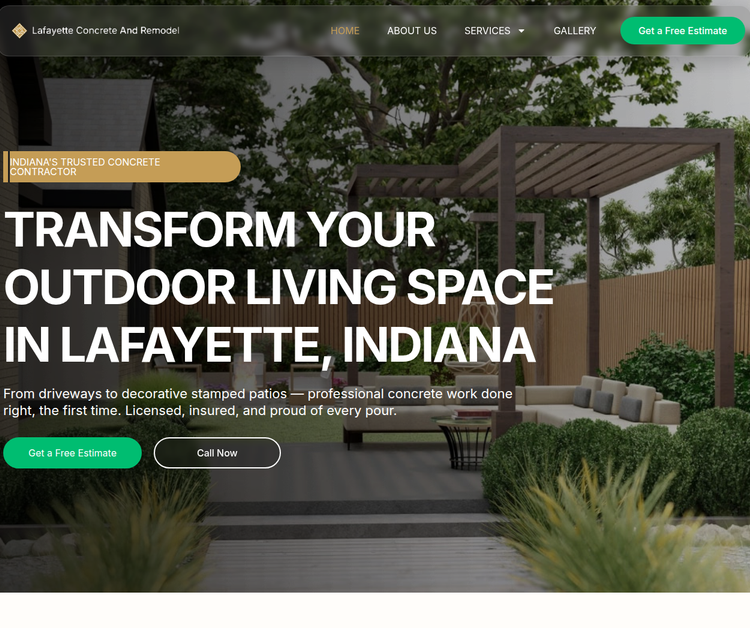 Lafayette Concrete & Remodel - Indianapolis Concrete Contractor