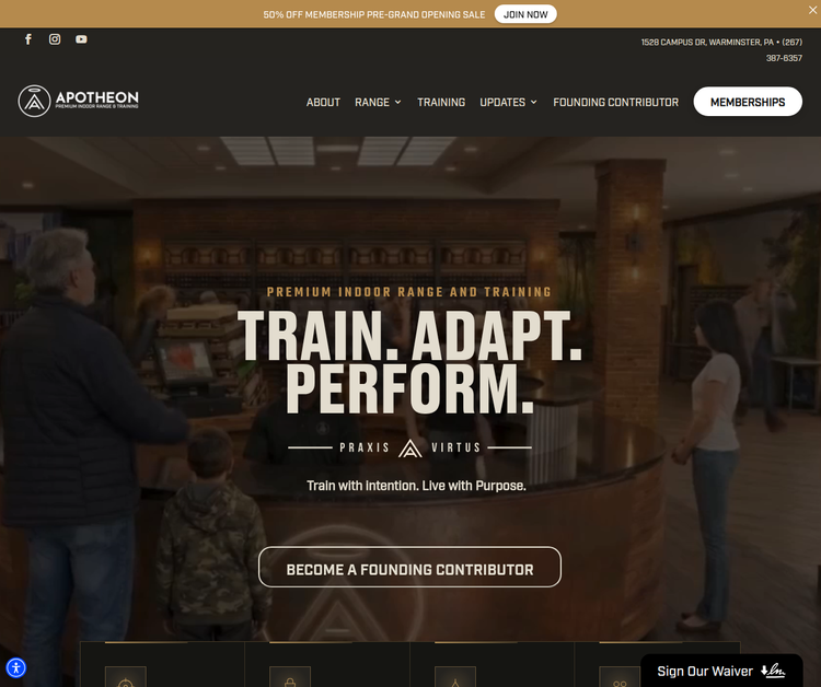 Apotheon Premium Indoor Range & Training