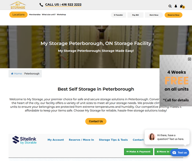 Self‑Storage Solutions in Peterborough