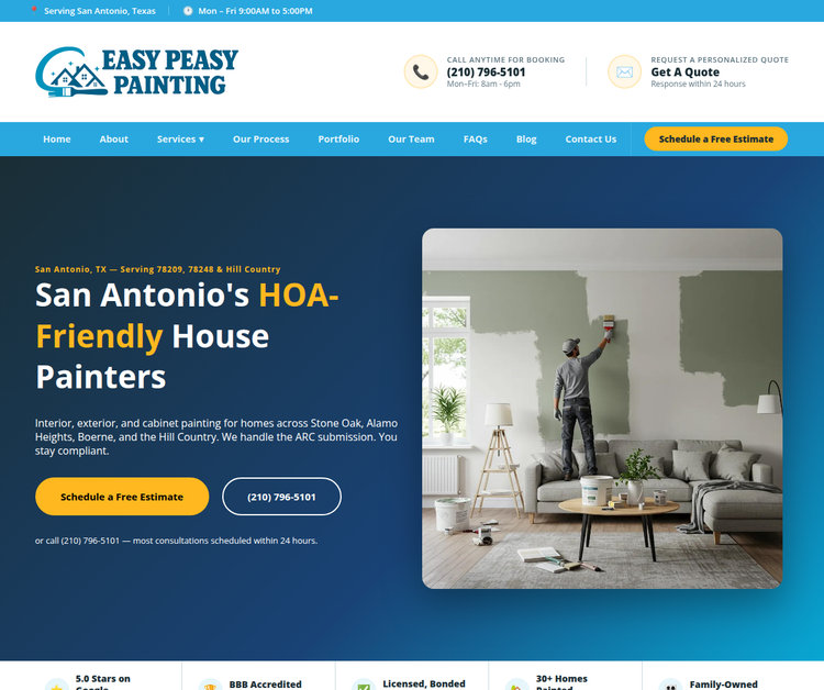 Easy Peasy Painting – Your HOA‑Friendly Painting Team