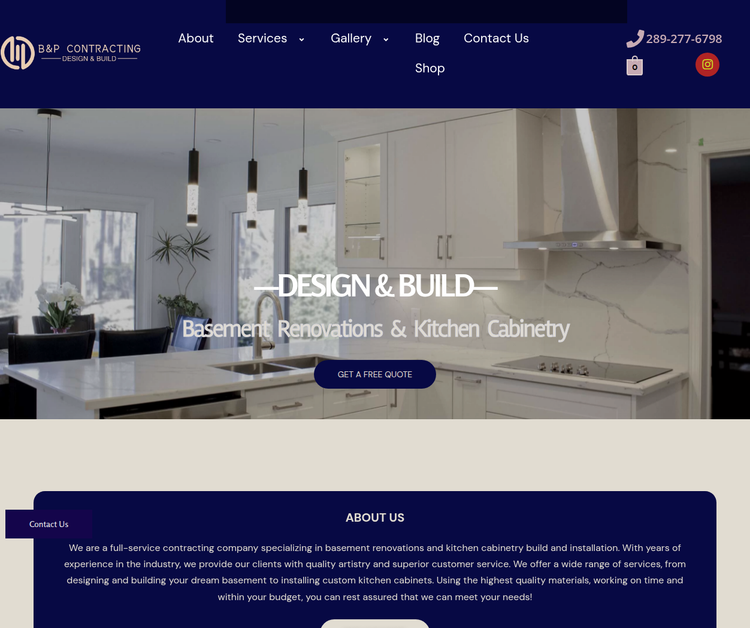 Award-Winning Basement Renovation & Kitchen Design