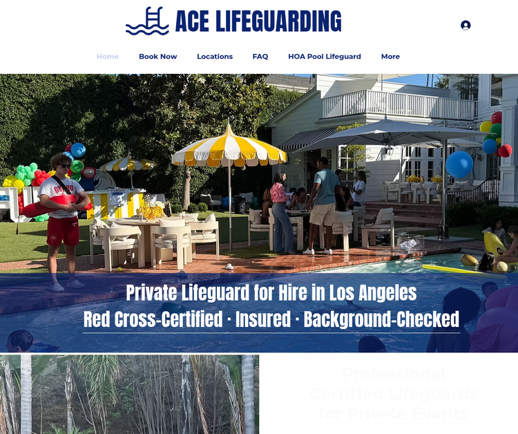 Trusted Private Lifeguard Service in Los Angeles